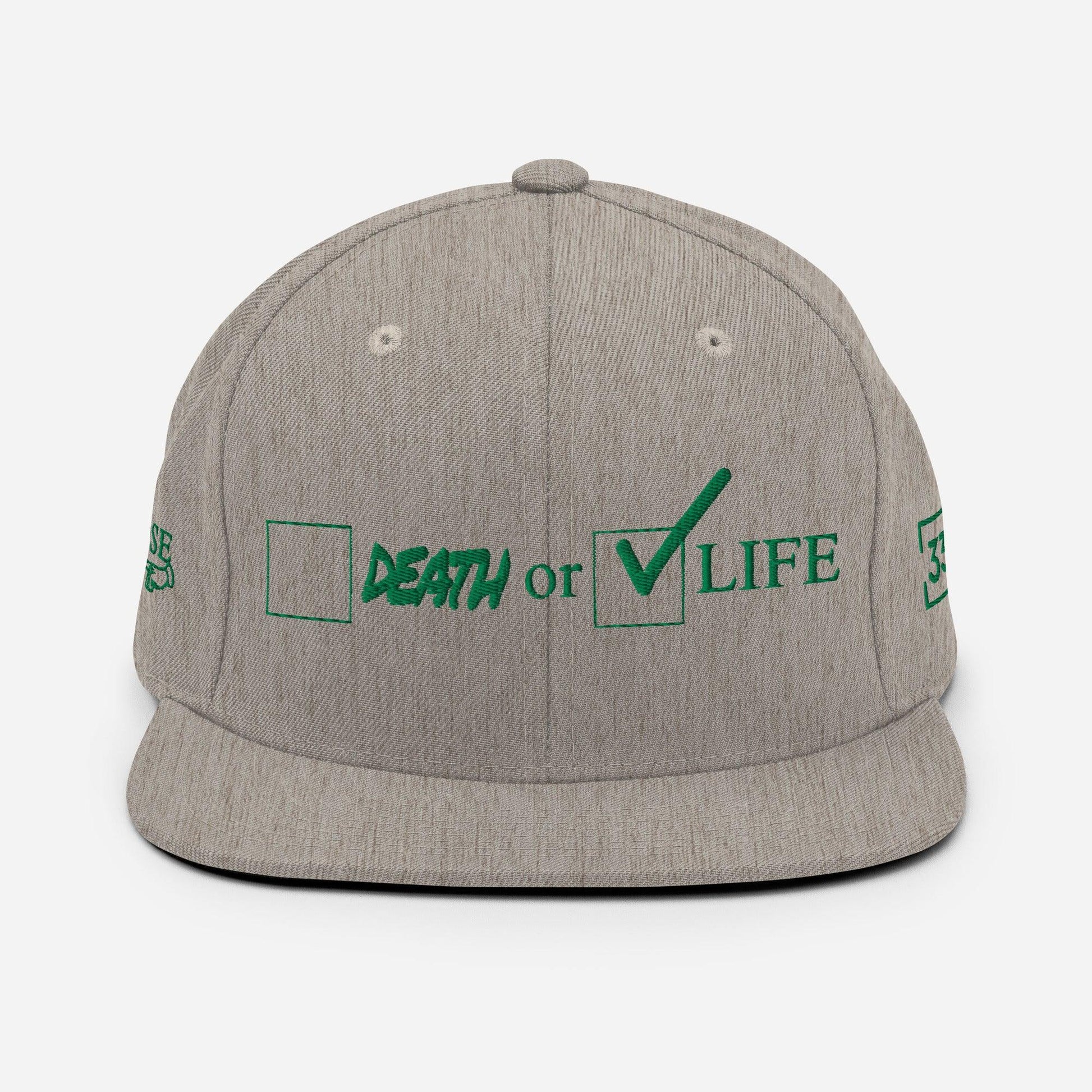 CHOSSE LIFE Snapback Hat - Da G.A.T.E 33