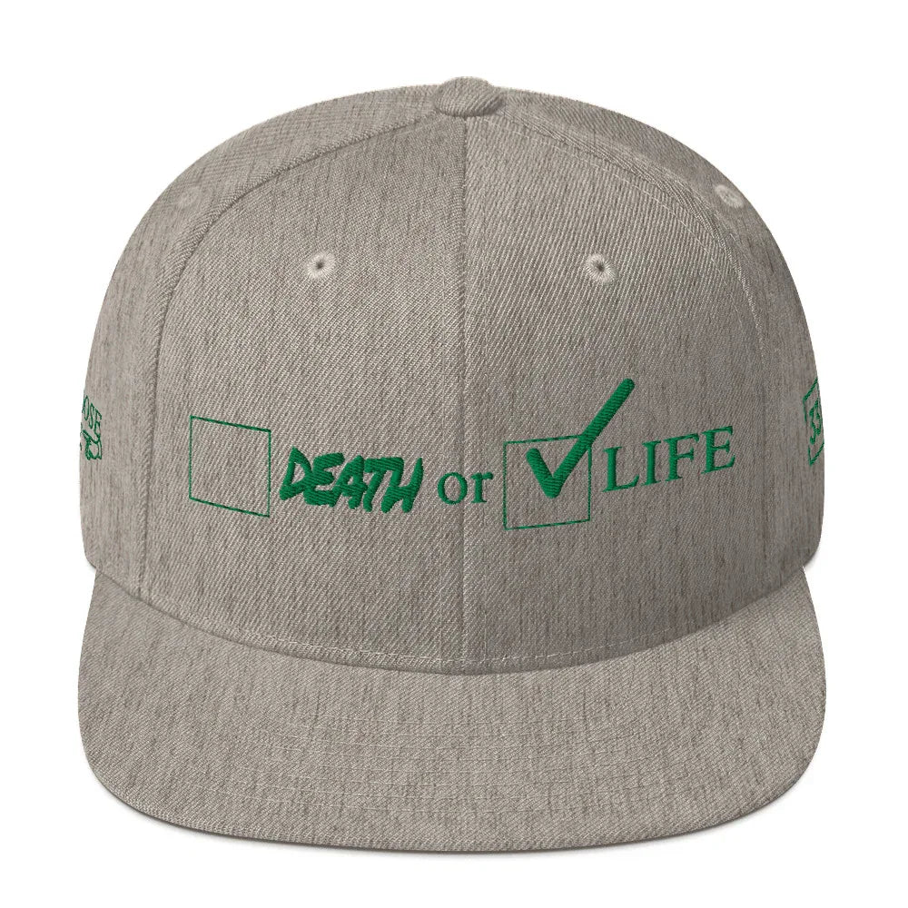 CHOSSE LIFE Snapback Hat - Da G.A.T.E 33
