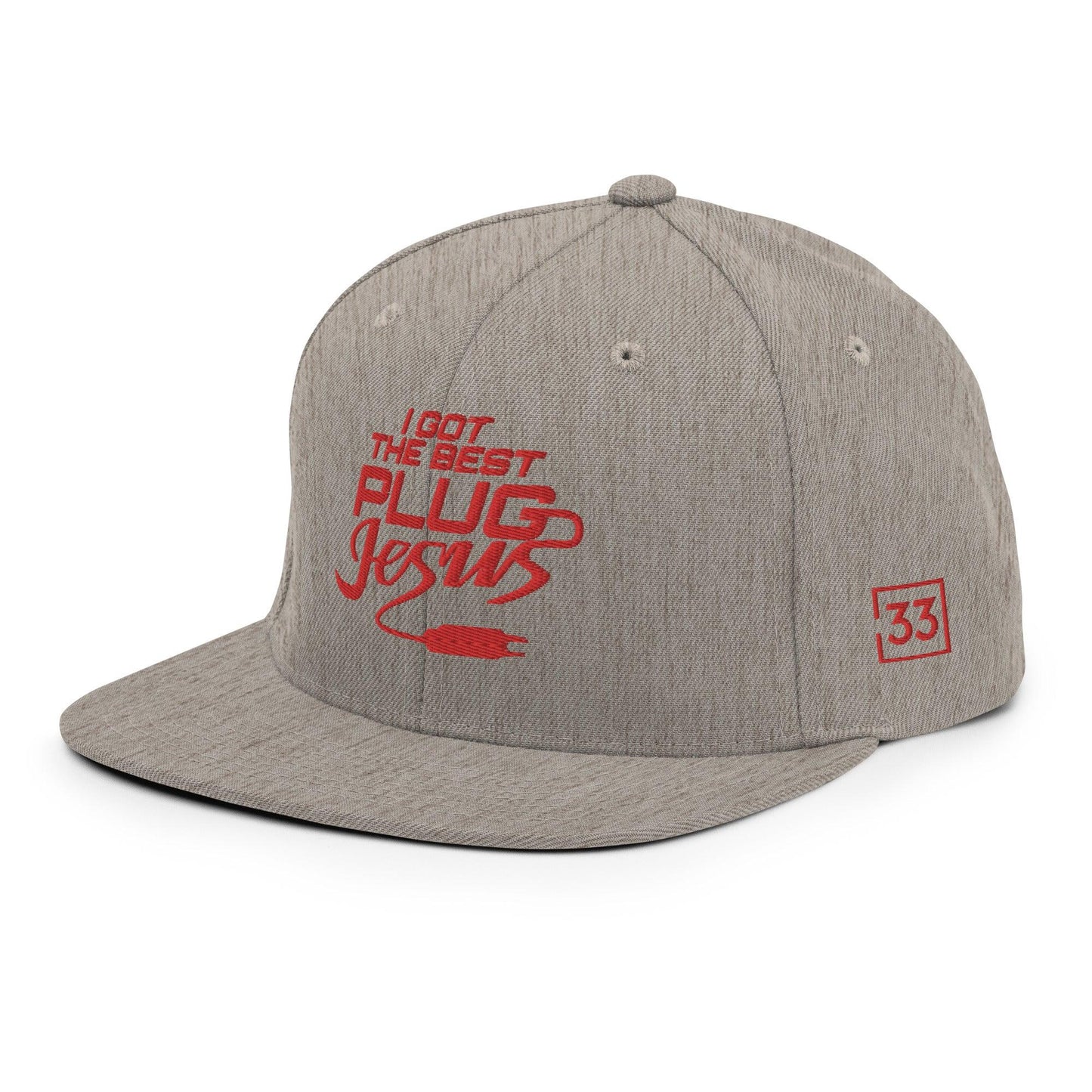 I GOT THE BEST PLUG Snapback Hat - Da G.A.T.E 33