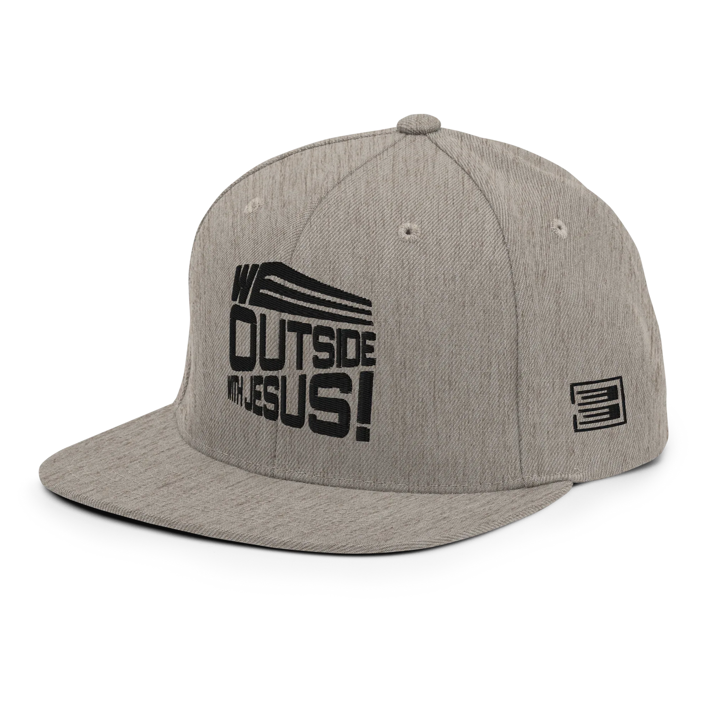 WE OUTSIDE-W-JESUS Snapback Hat - Da G.A.T.E 33