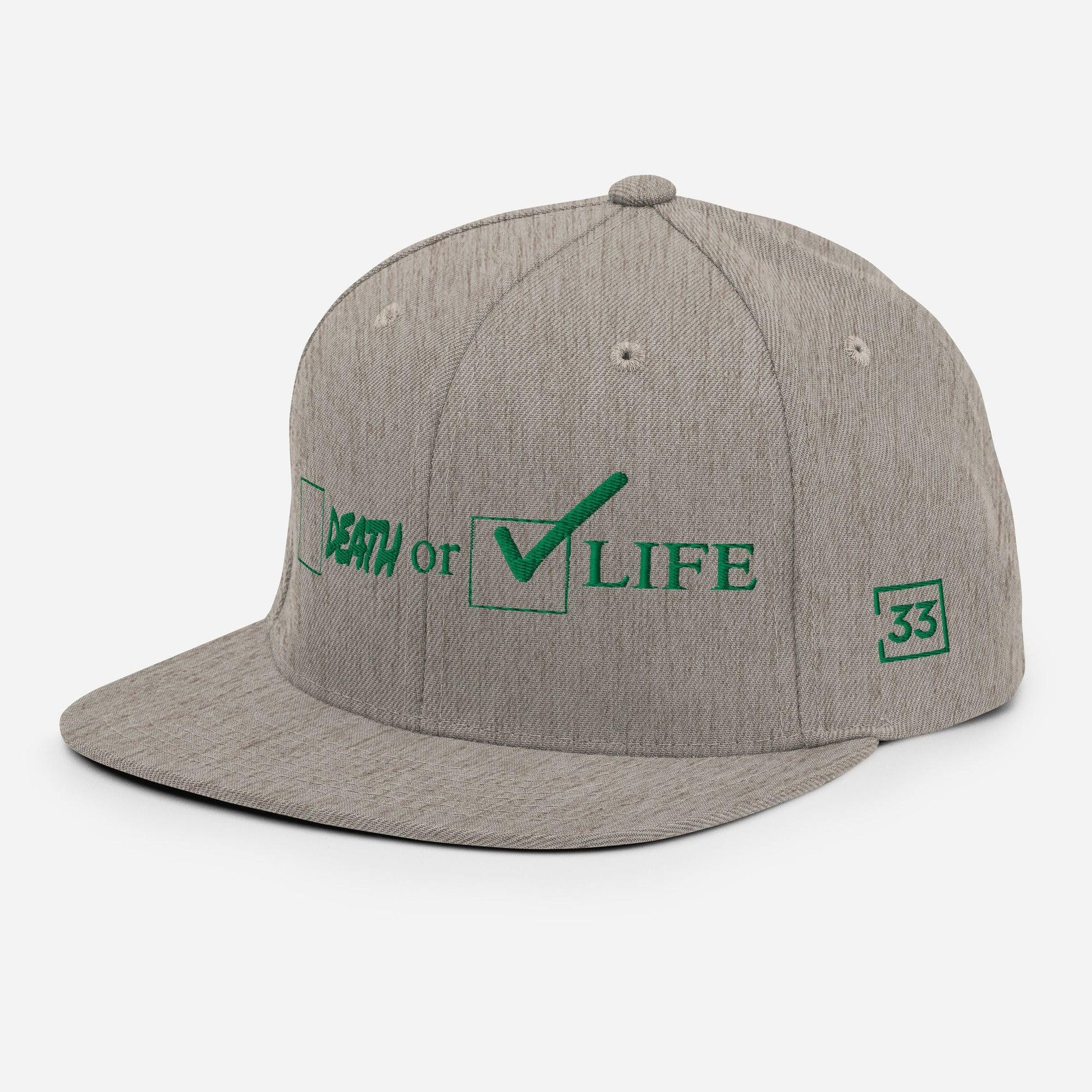 CHOSSE LIFE Snapback Hat - Da G.A.T.E 33