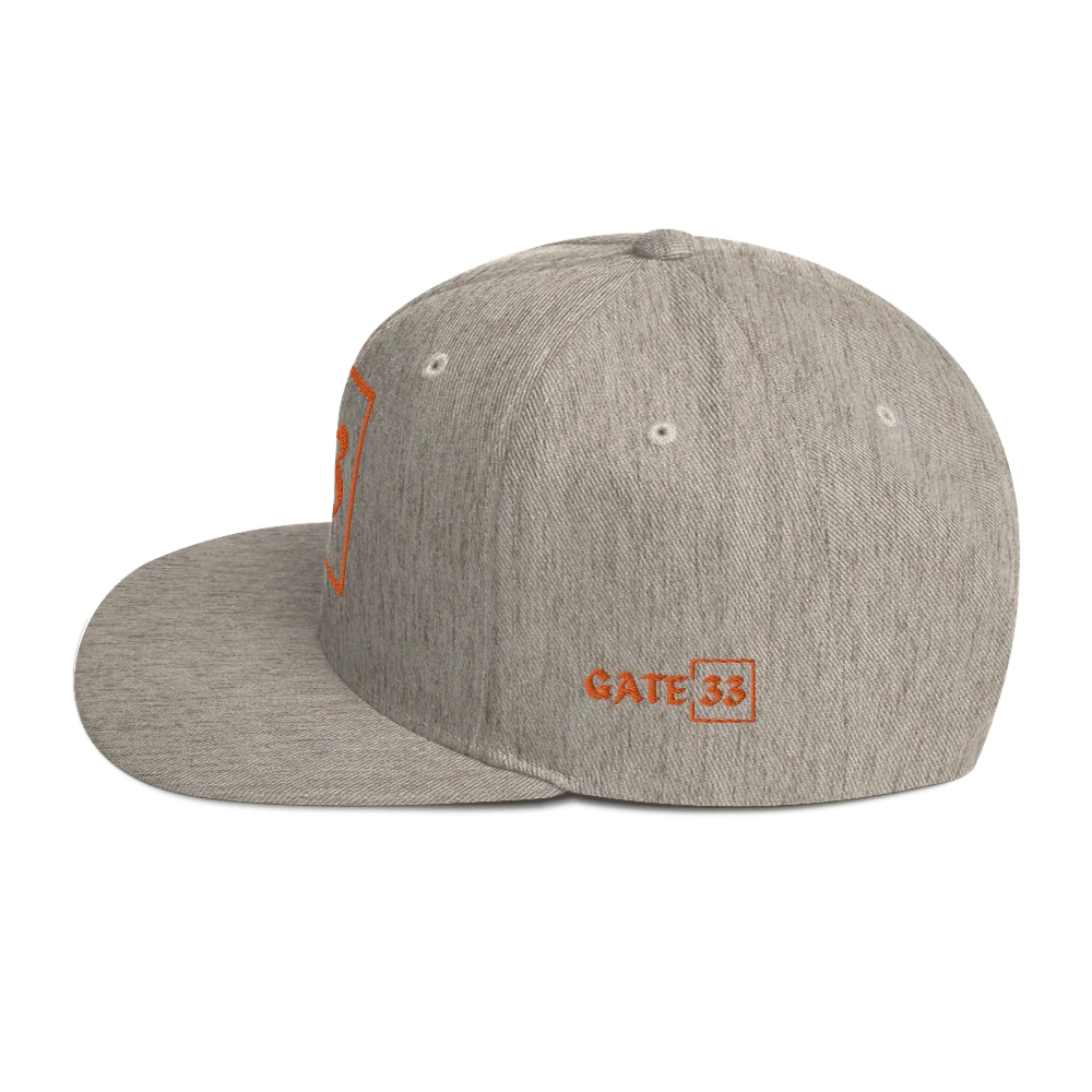 33 Snapback Hat - Da G.A.T.E 33
