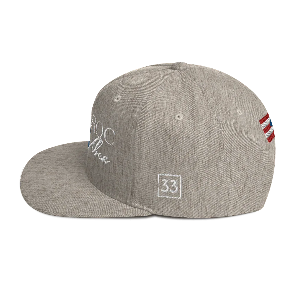 PRAY FOR PR Snapback Hat - Da G.A.T.E 33