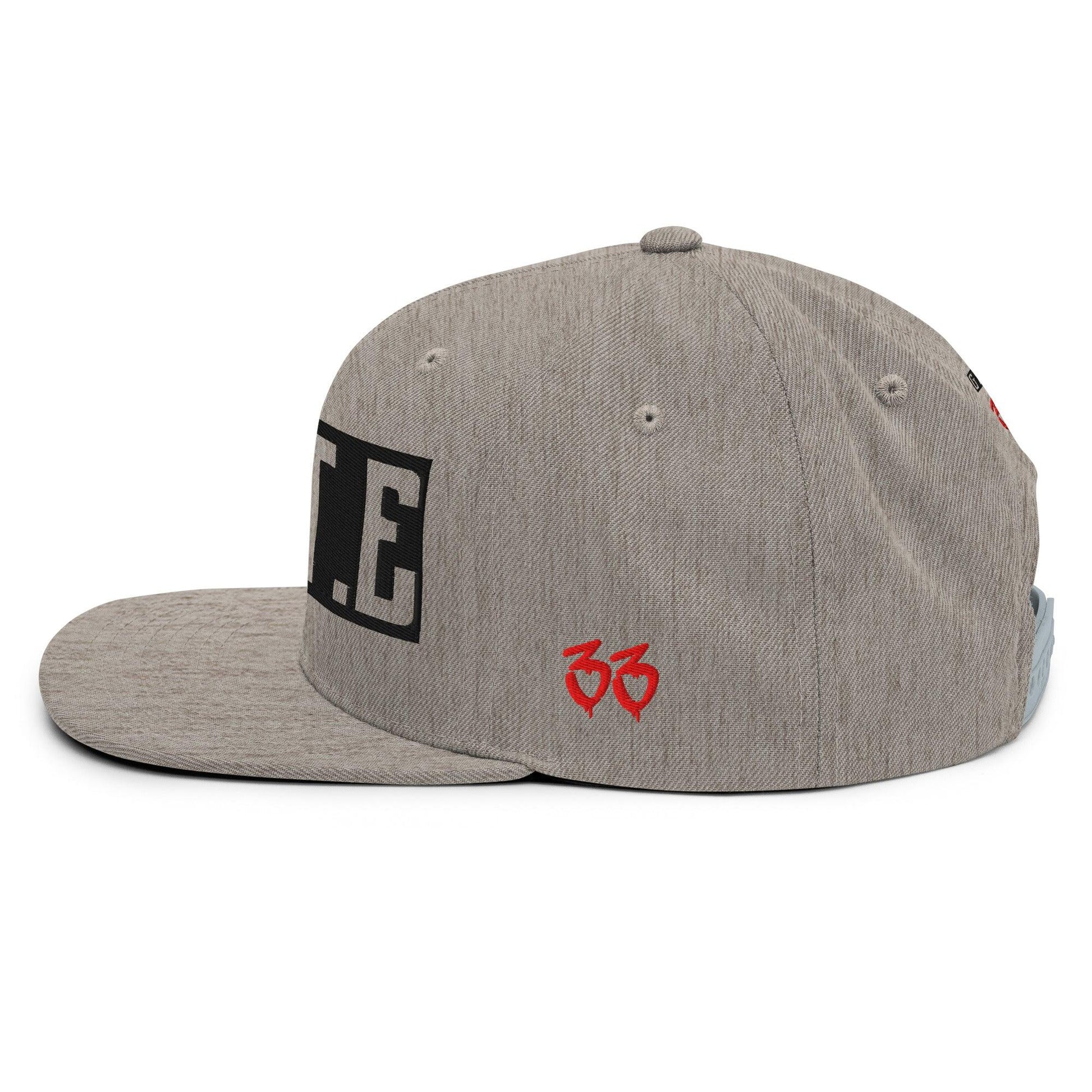 DA GATE 33 Snapback Hat - Da G.A.T.E 33