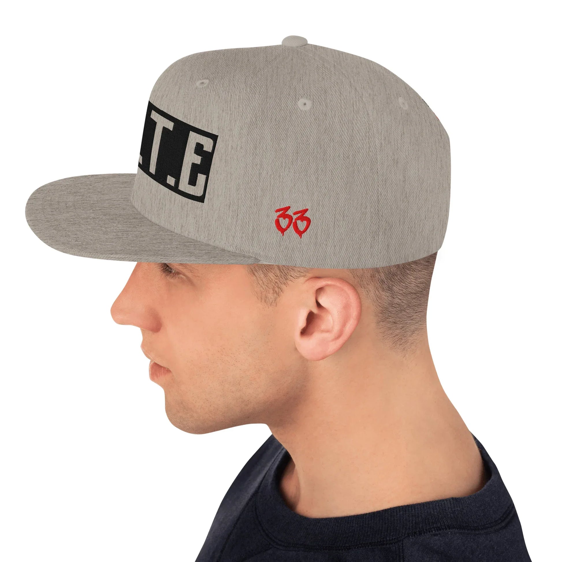 DA GATE 33 Snapback Hat - Da G.A.T.E 33