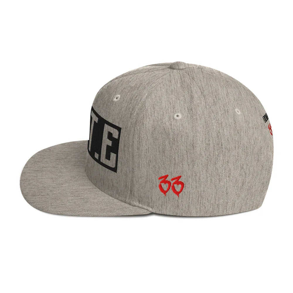 DA GATE 33 Snapback Hat - Da G.A.T.E 33