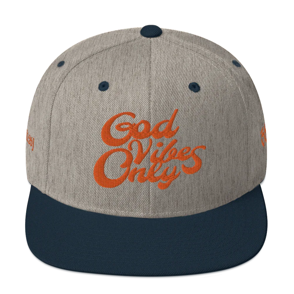 God Vibes Only Snapback Hat - Da G.A.T.E 33