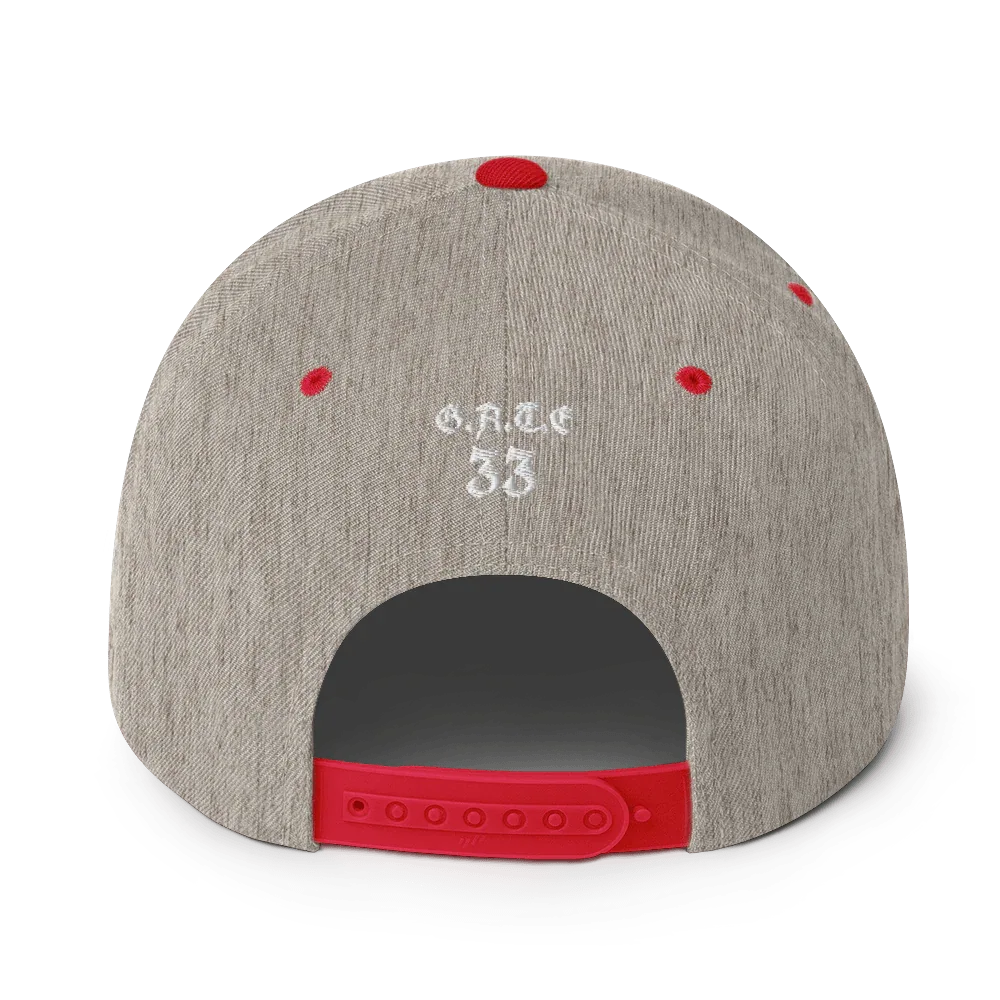 OG 33 Snapback Hat - Da G.A.T.E 33