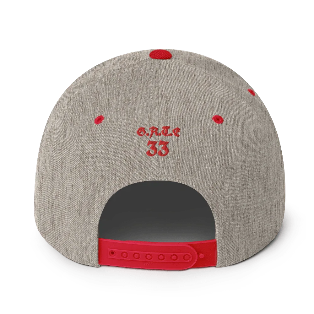 OG33 Snapback Hat - Da G.A.T.E 33