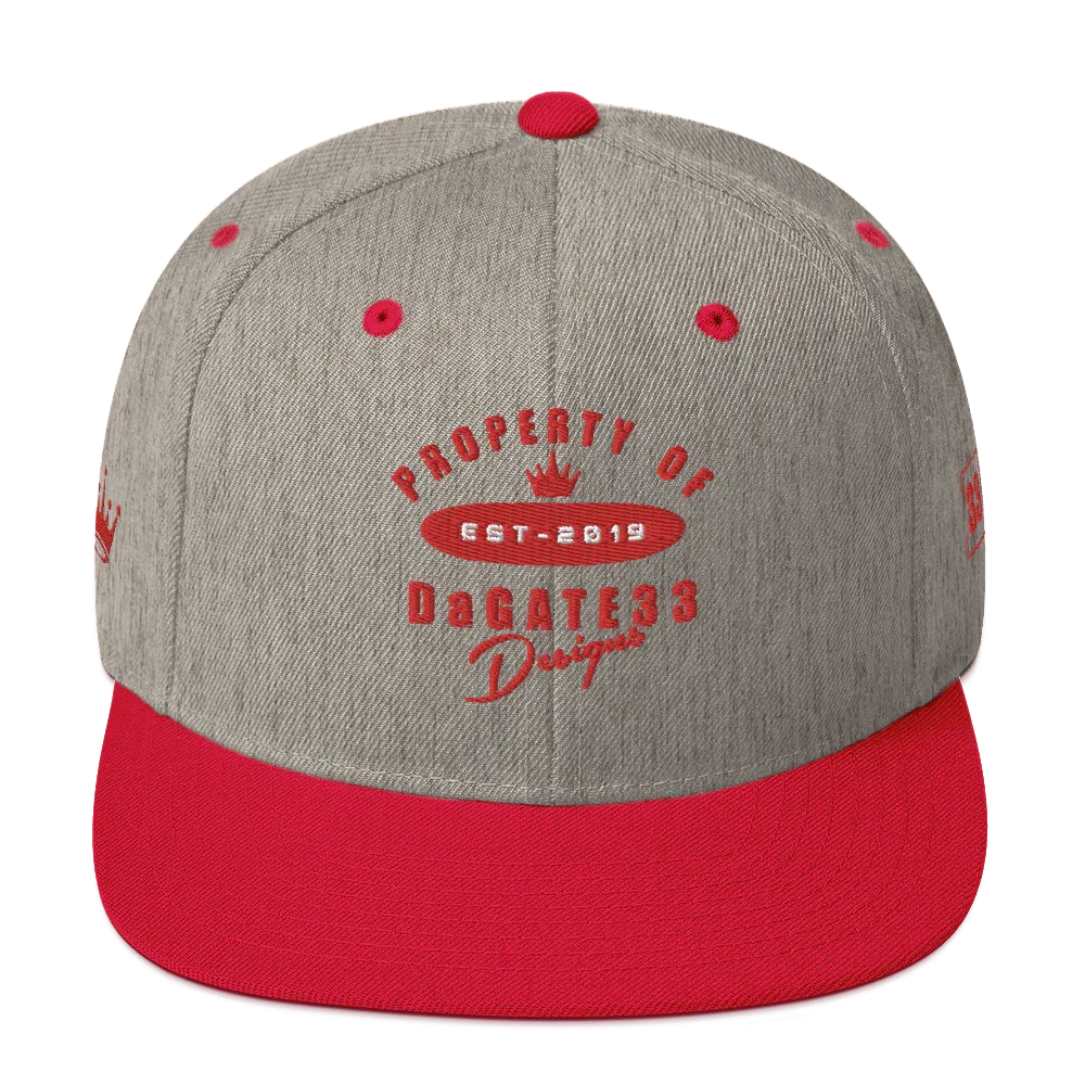 Gate33 Pro Snapback Hat - Da G.A.T.E 33