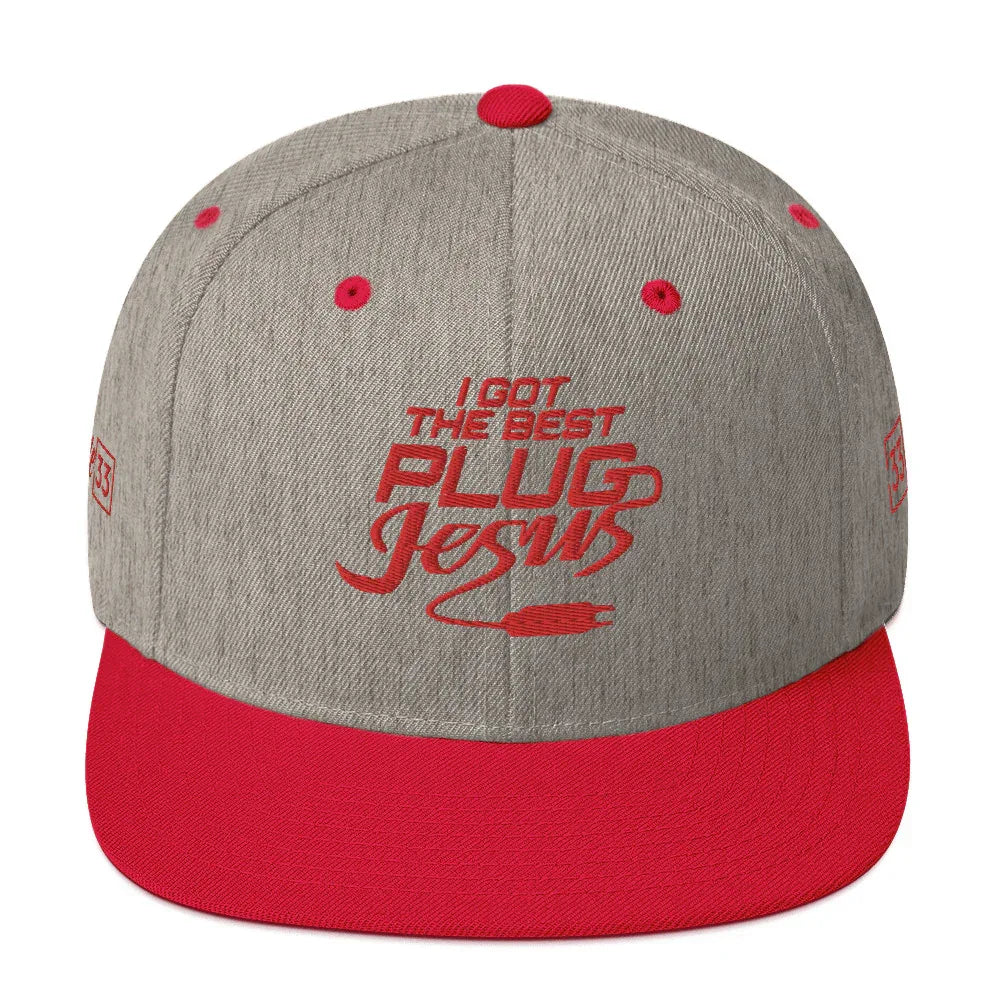 I GOT THE BEST PLUG Snapback Hat - Da G.A.T.E 33