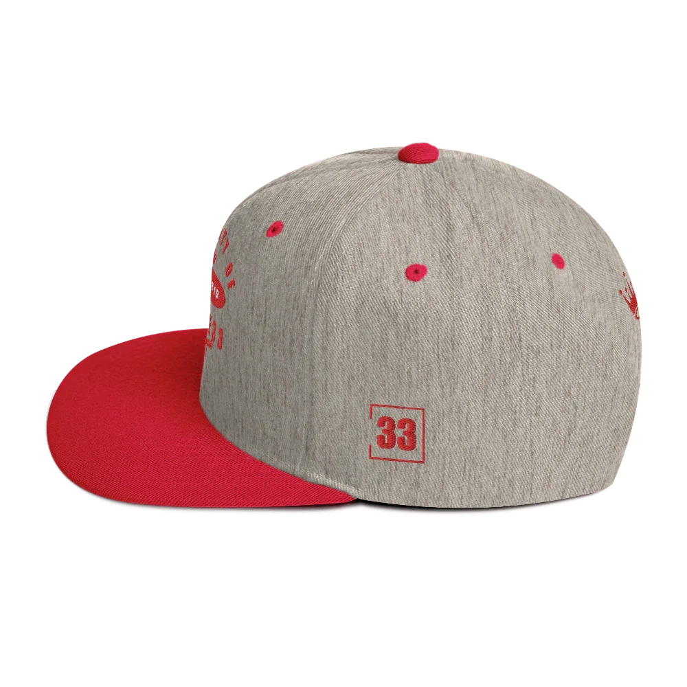Gate33 Pro Snapback Hat - Da G.A.T.E 33