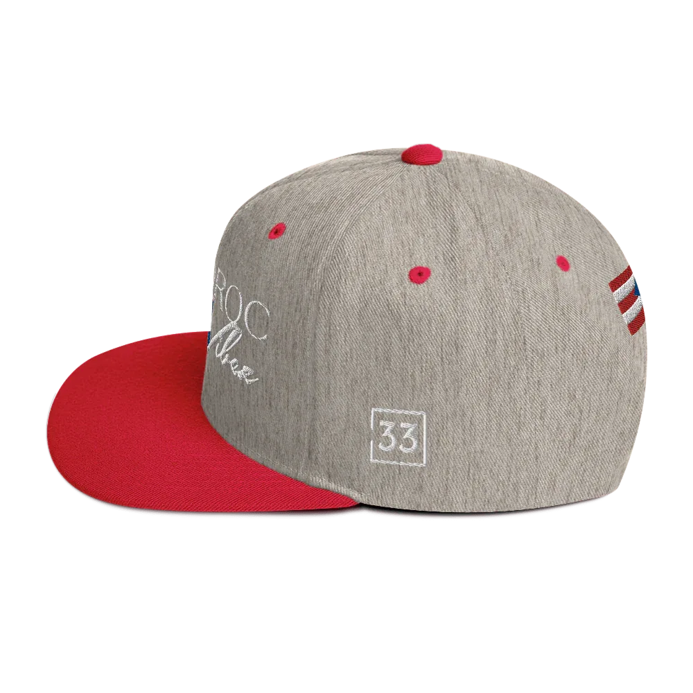 PRAY FOR PR Snapback Hat - Da G.A.T.E 33