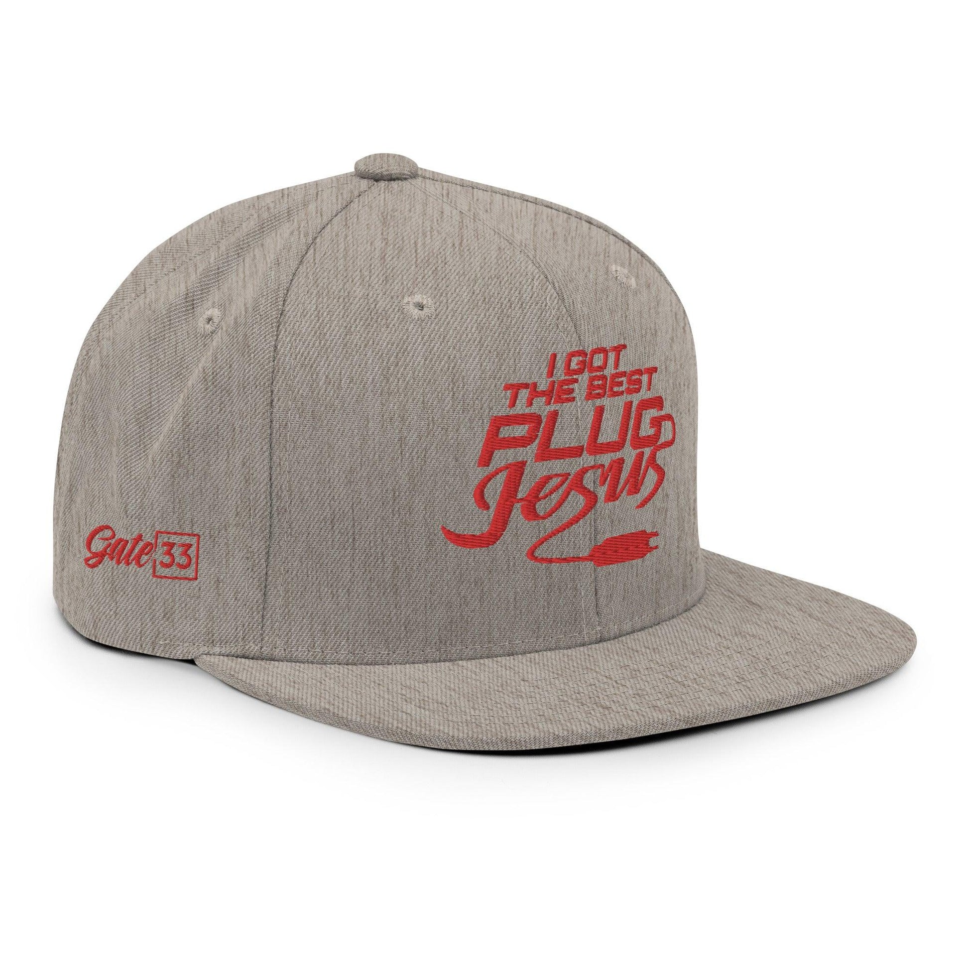 I GOT THE BEST PLUG Snapback Hat - Da G.A.T.E 33
