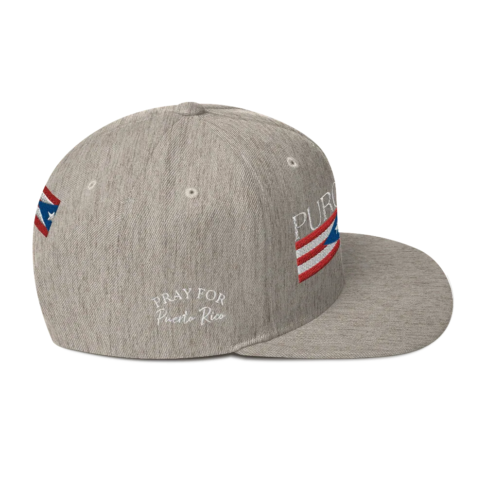 PRAY FOR PR Snapback Hat - Da G.A.T.E 33