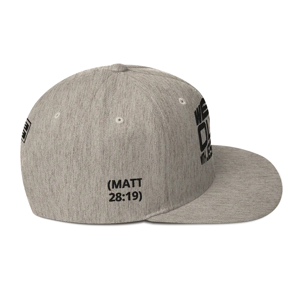 WE OUTSIDE-W-JESUS Snapback Hat - Da G.A.T.E 33