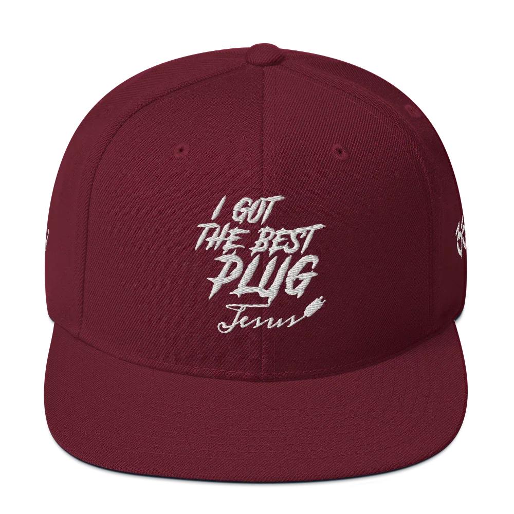 I Got The Best Plug Snapback Hat - Da G.A.T.E 33