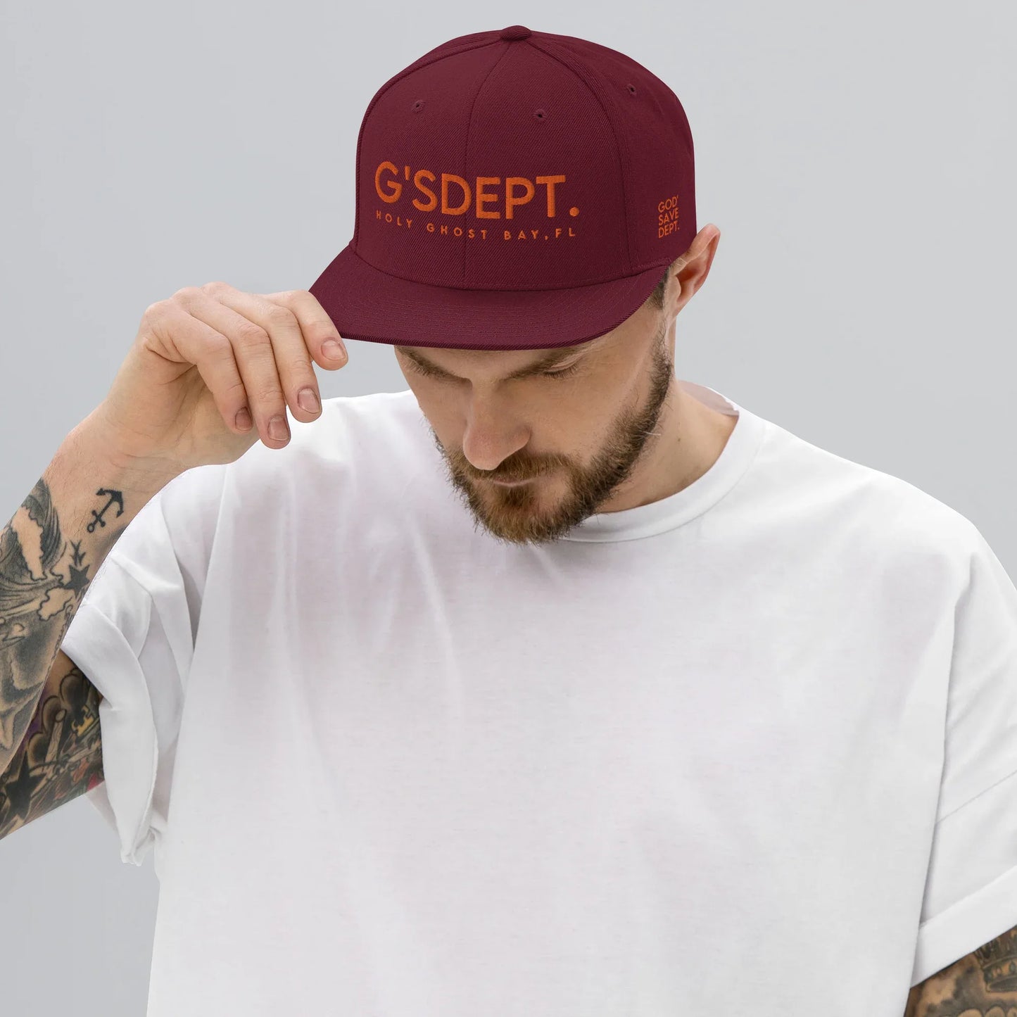 GOD’SAVE DEPT. Snapback Hat - Da G.A.T.E 33