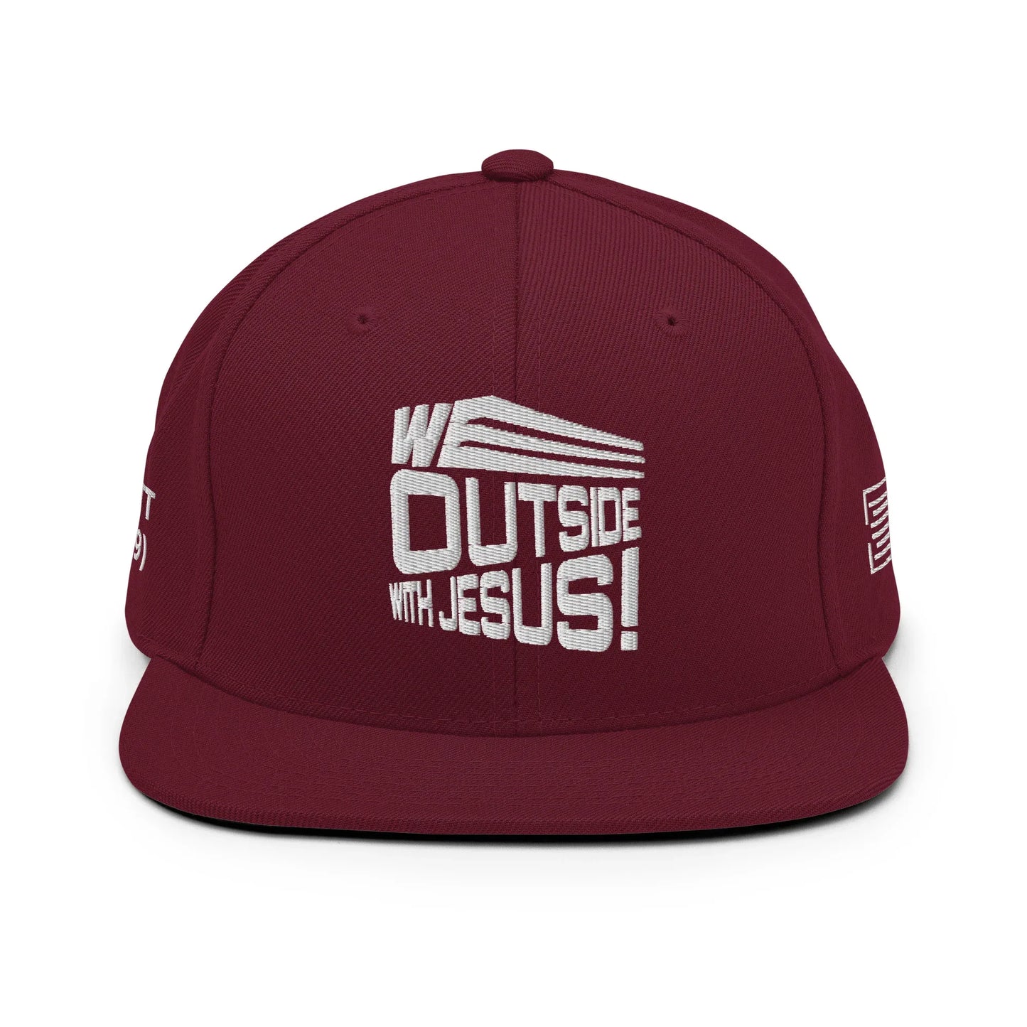 WE OUTSIDE-W-JESUS Snapback Hat - Da G.A.T.E 33
