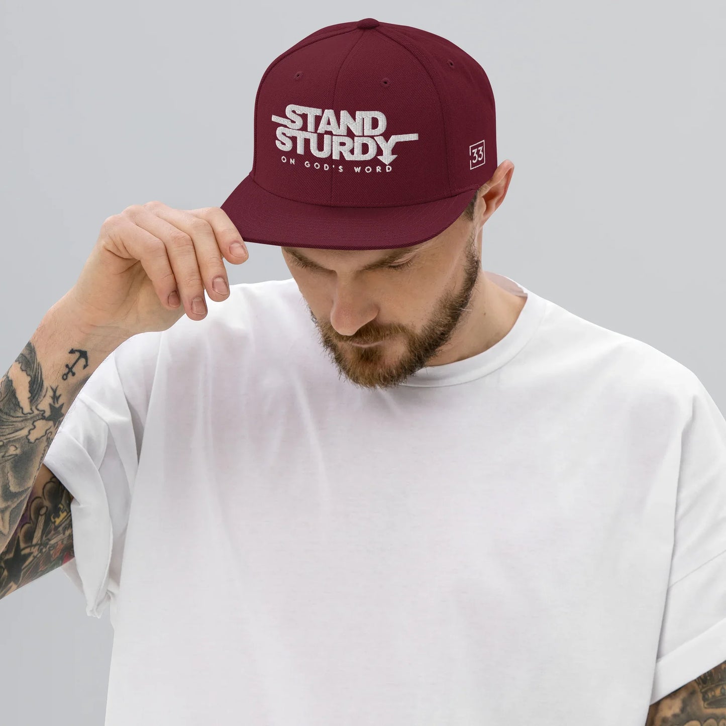 STAY STURDY Snapback Hat - Da G.A.T.E 33