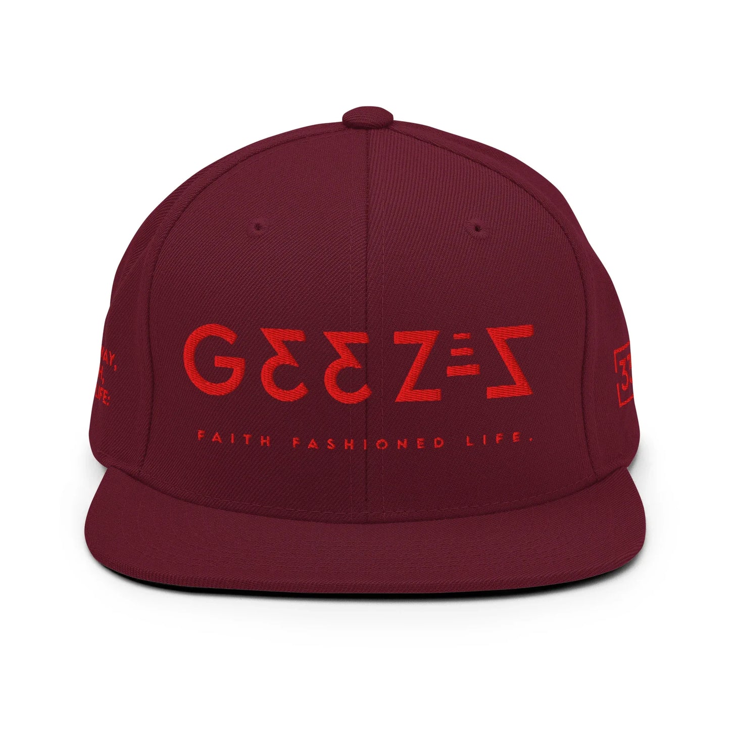 G33Z=Z Snapback Hat - Da G.A.T.E 33