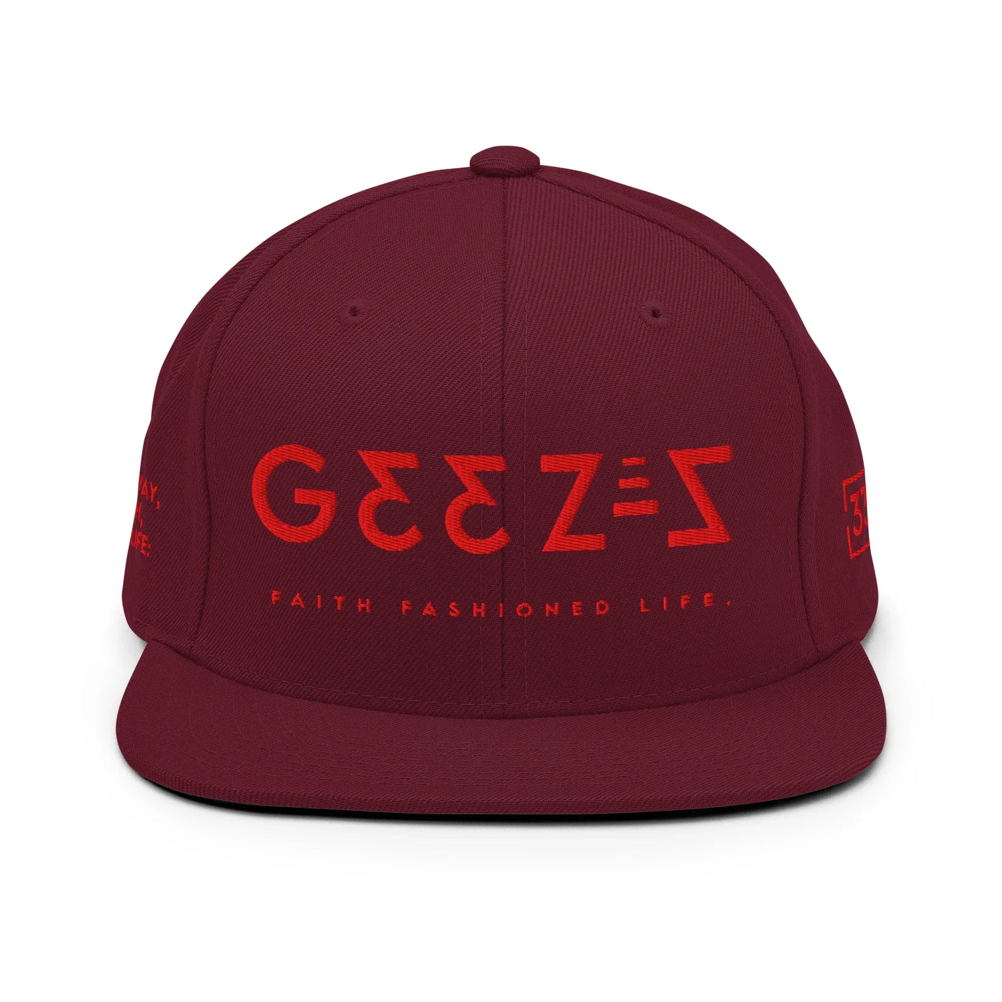 G33Z=Z Snapback Hat - Da G.A.T.E 33