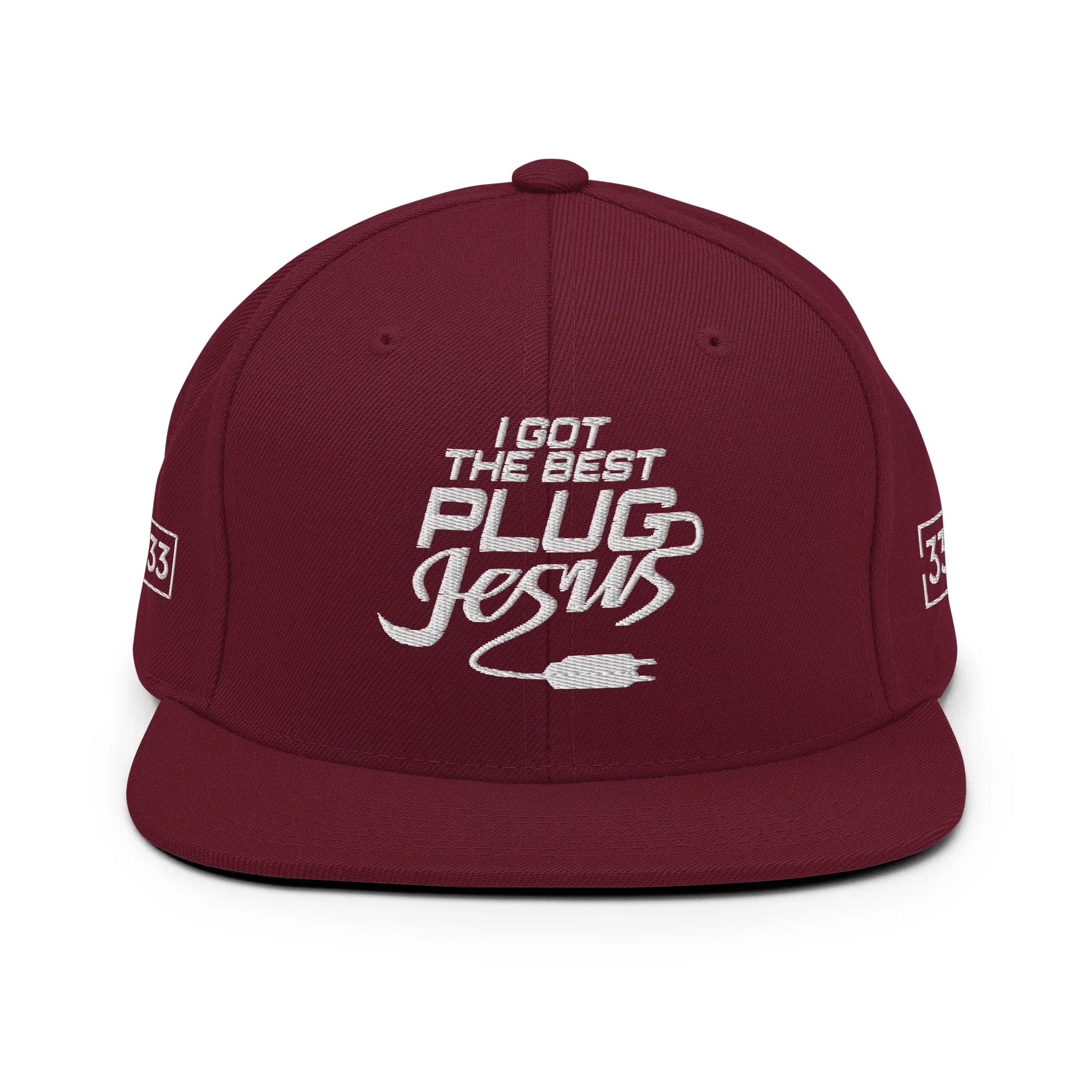 I GOT THE BEST PLUG Snapback Hat - Da G.A.T.E 33
