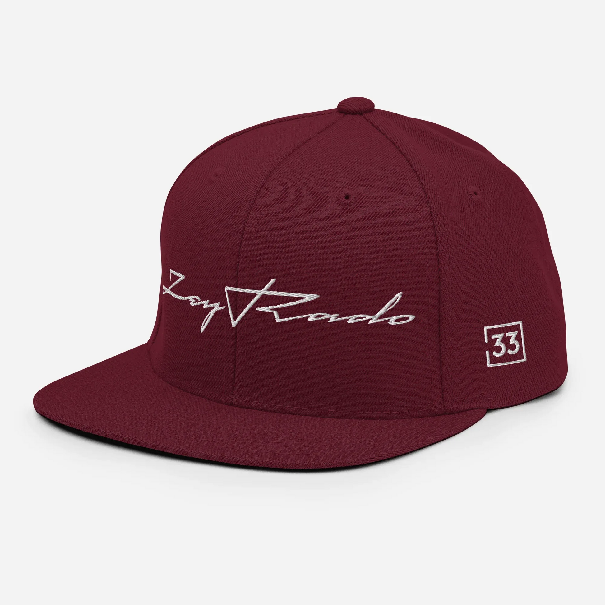 ZeyRado33 Snapback Hat - Da G.A.T.E 33