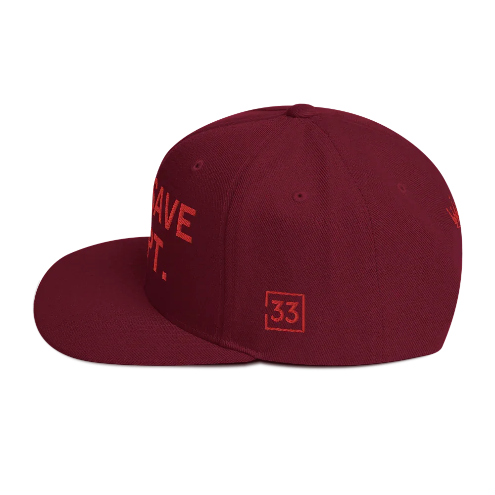 GOD'SAVE DEPT. Snapback Hat - Da G.A.T.E 33