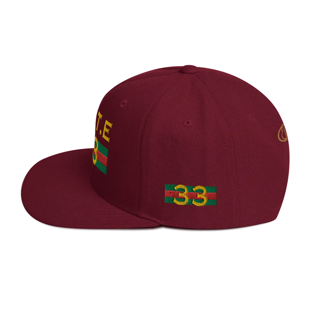 Gate33 Classic Snapback Hat - Da G.A.T.E 33