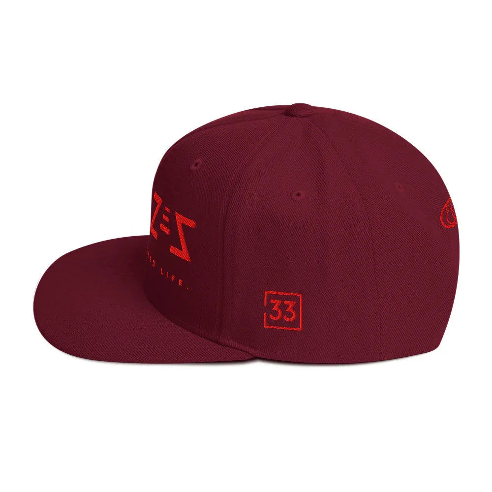 G33Z=Z Snapback Hat - Da G.A.T.E 33