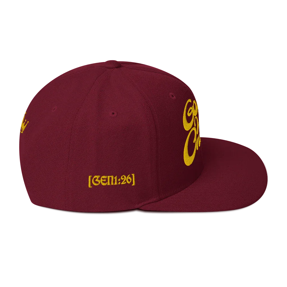 God Vibes Only Snapback Hat - Da G.A.T.E 33