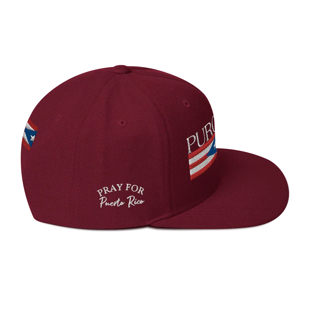 PRAY FOR PR Snapback Hat - Da G.A.T.E 33
