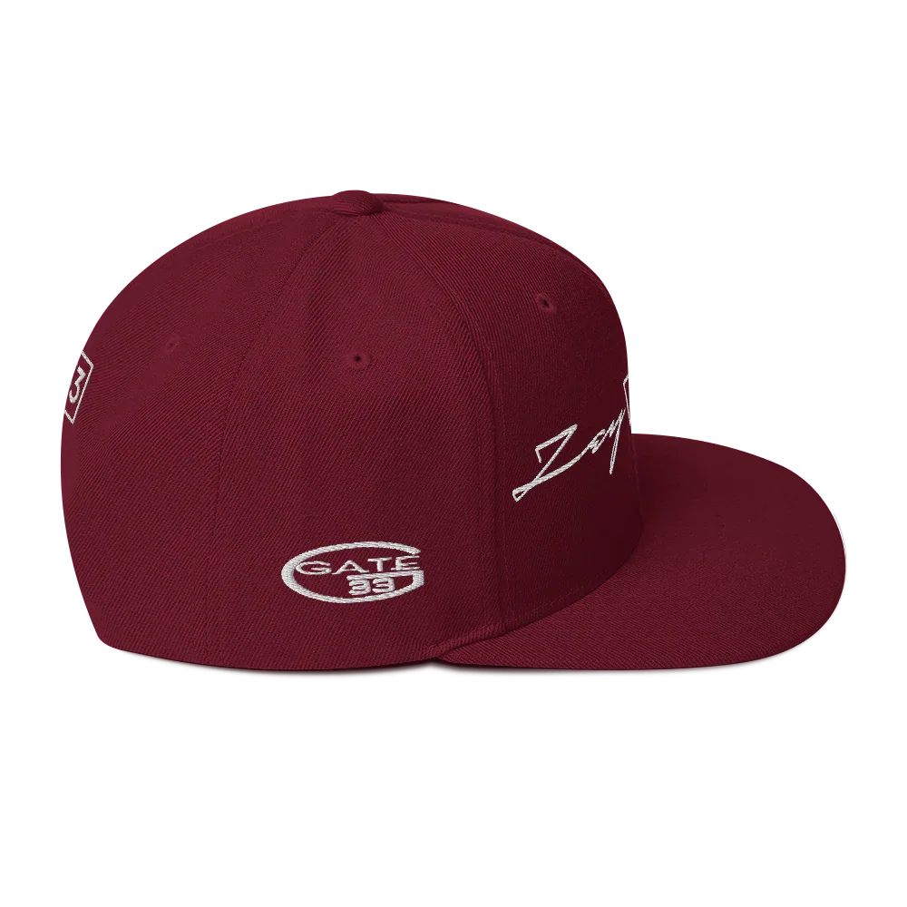 ZeyRado33 Snapback Hat - Da G.A.T.E 33