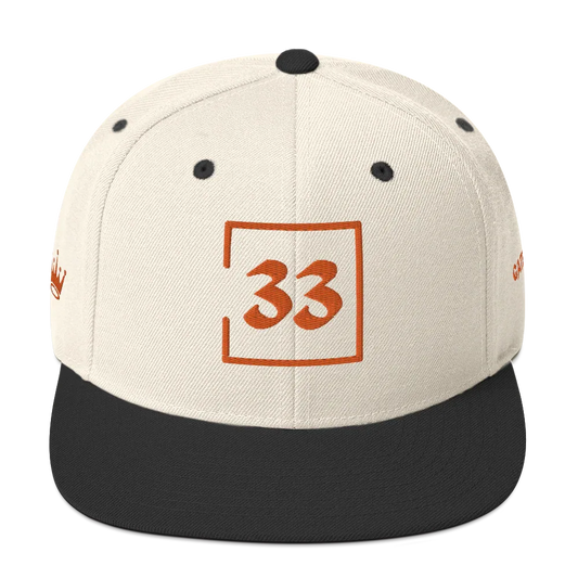33 Snapback Hat - Da G.A.T.E 33