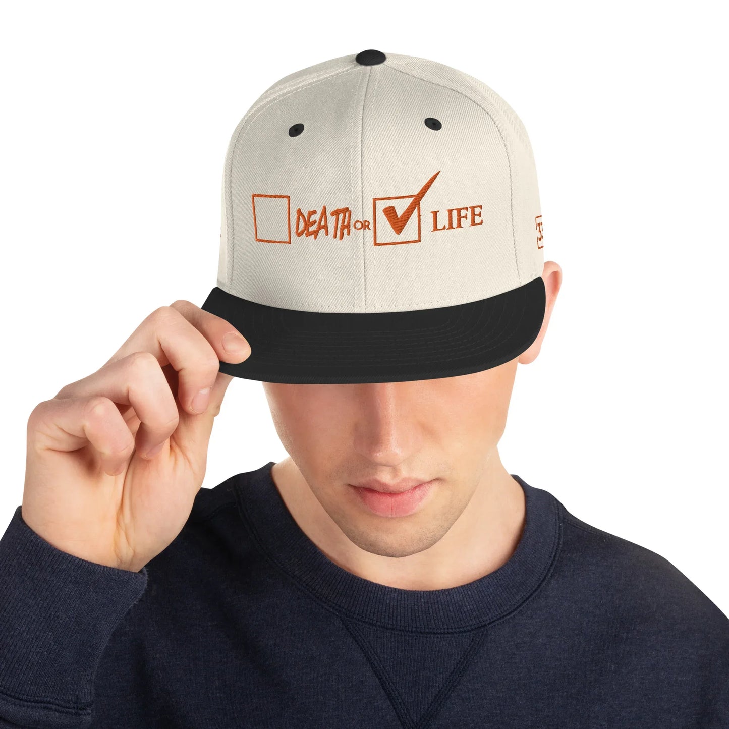 CHOOSE LIFE.Snapback Hat - Da G.A.T.E 33