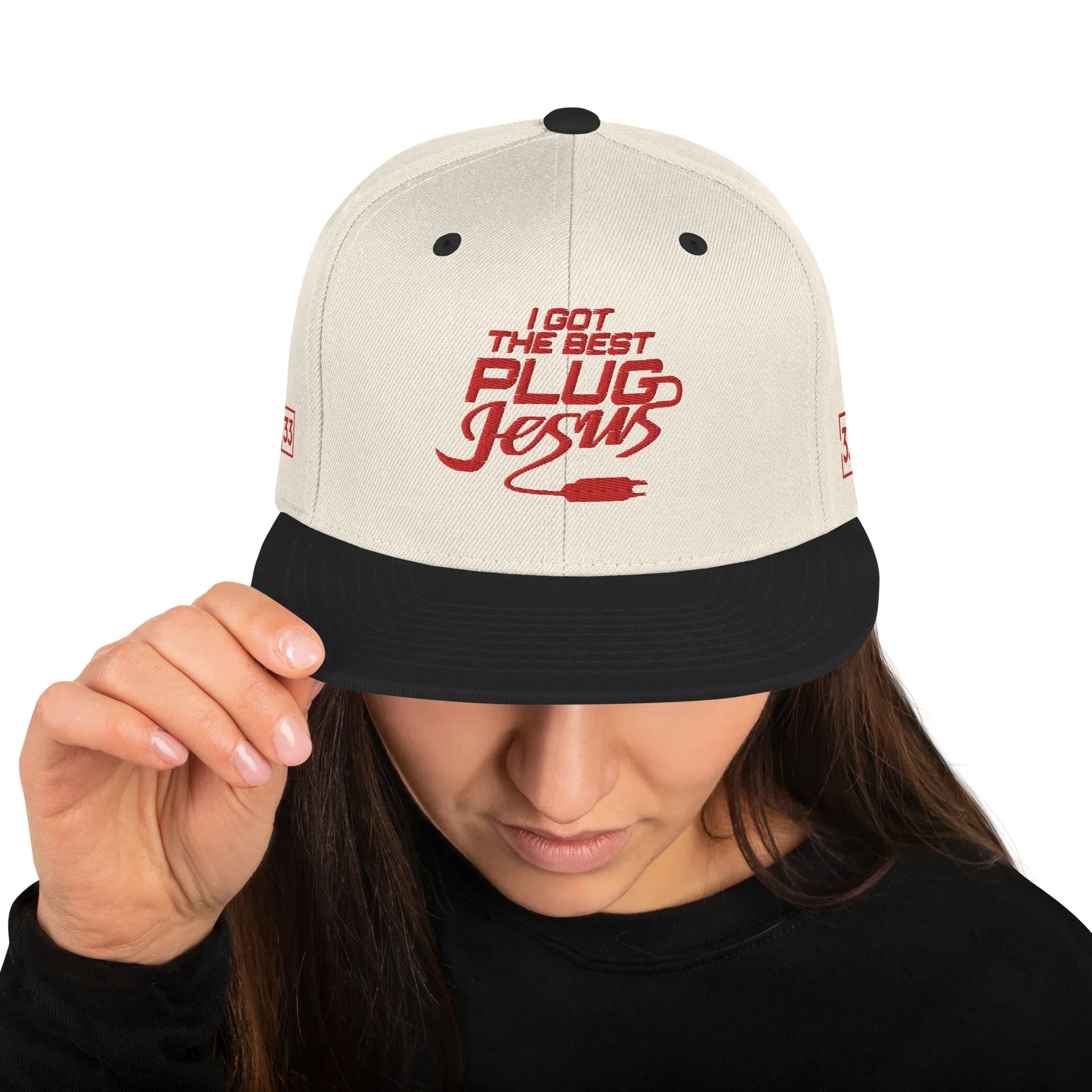 I GOT THE BEST PLUG Snapback Hat - Da G.A.T.E 33