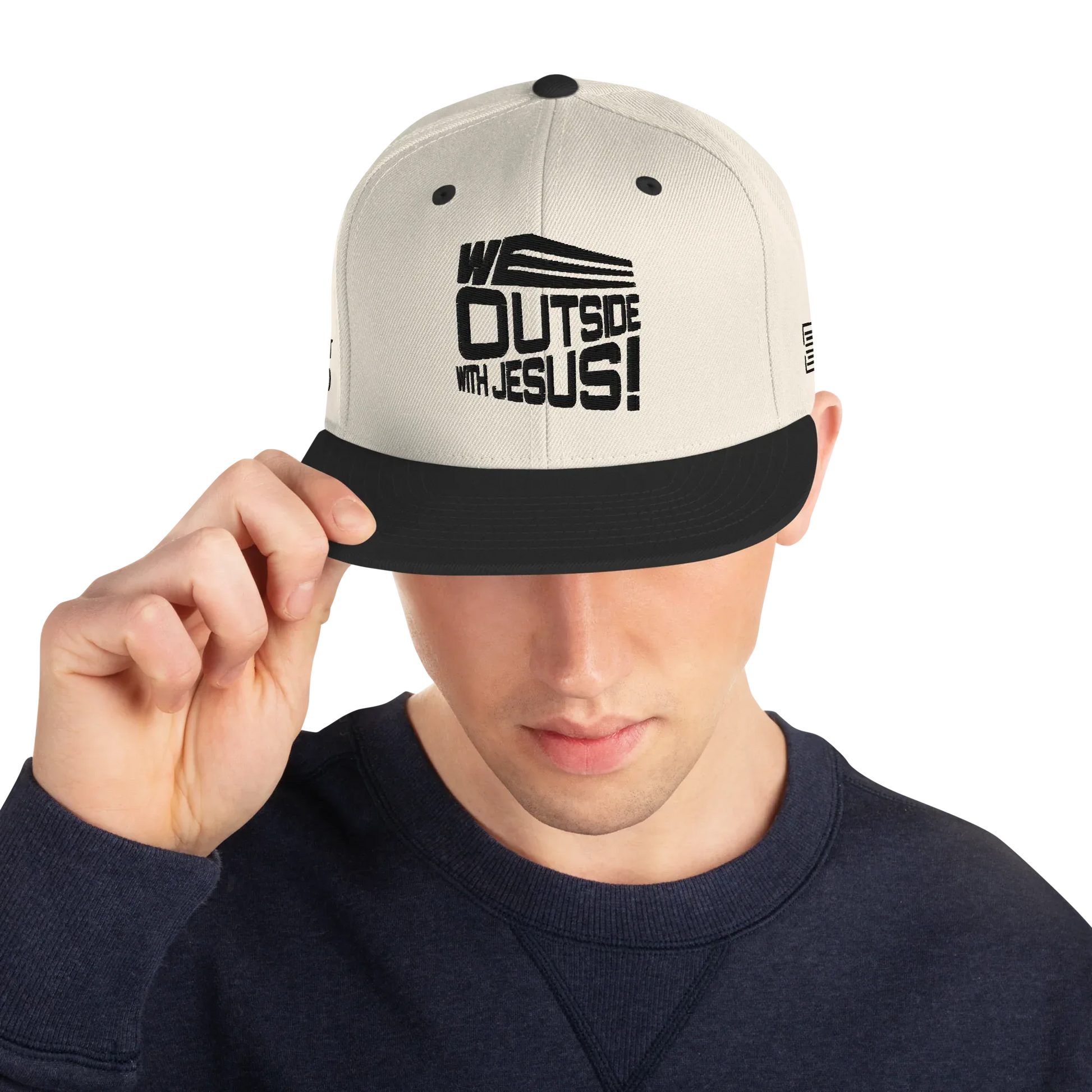 WE OUTSIDE-W-JESUS Snapback Hat - Da G.A.T.E 33