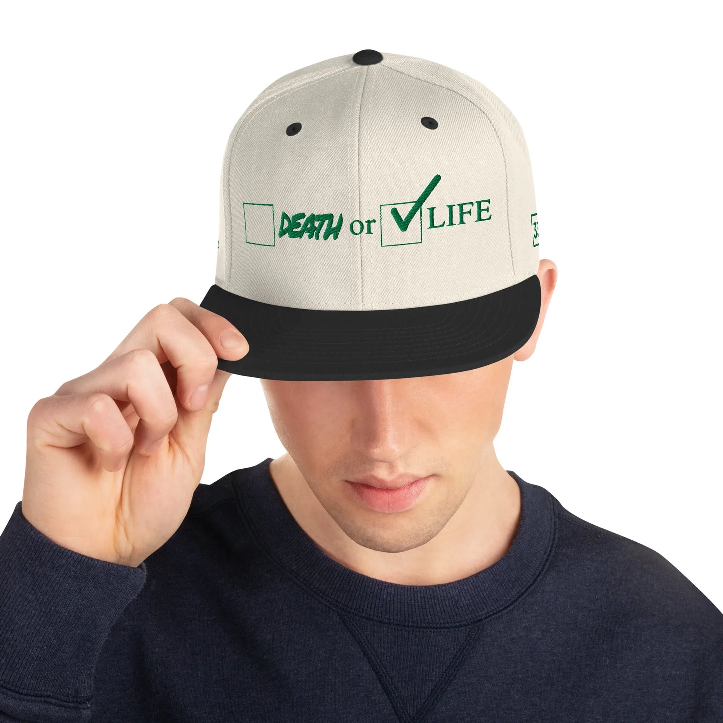 CHOSSE LIFE Snapback Hat - Da G.A.T.E 33