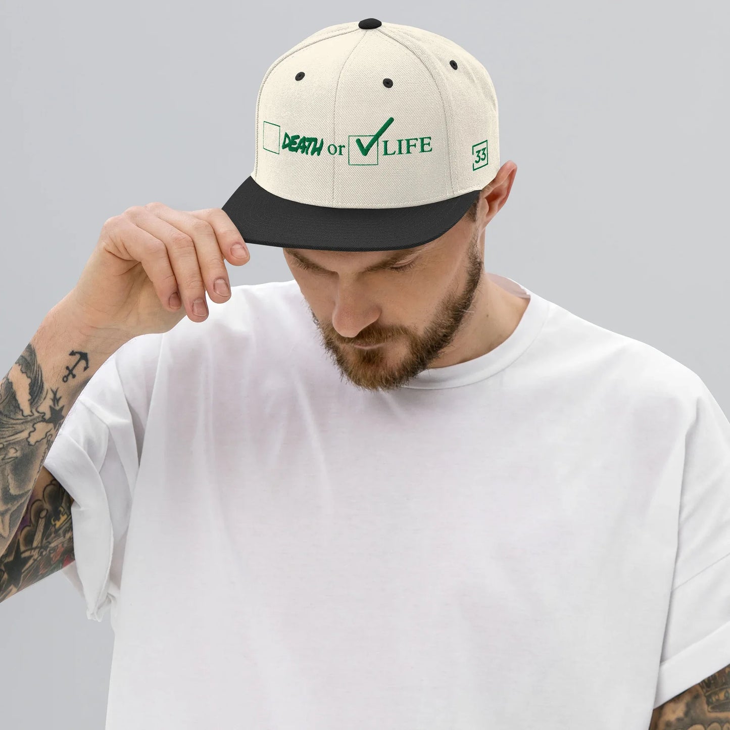 CHOSSE LIFE Snapback Hat - Da G.A.T.E 33