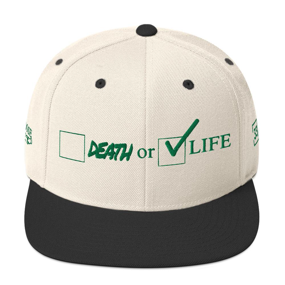 CHOSSE LIFE Snapback Hat - Da G.A.T.E 33