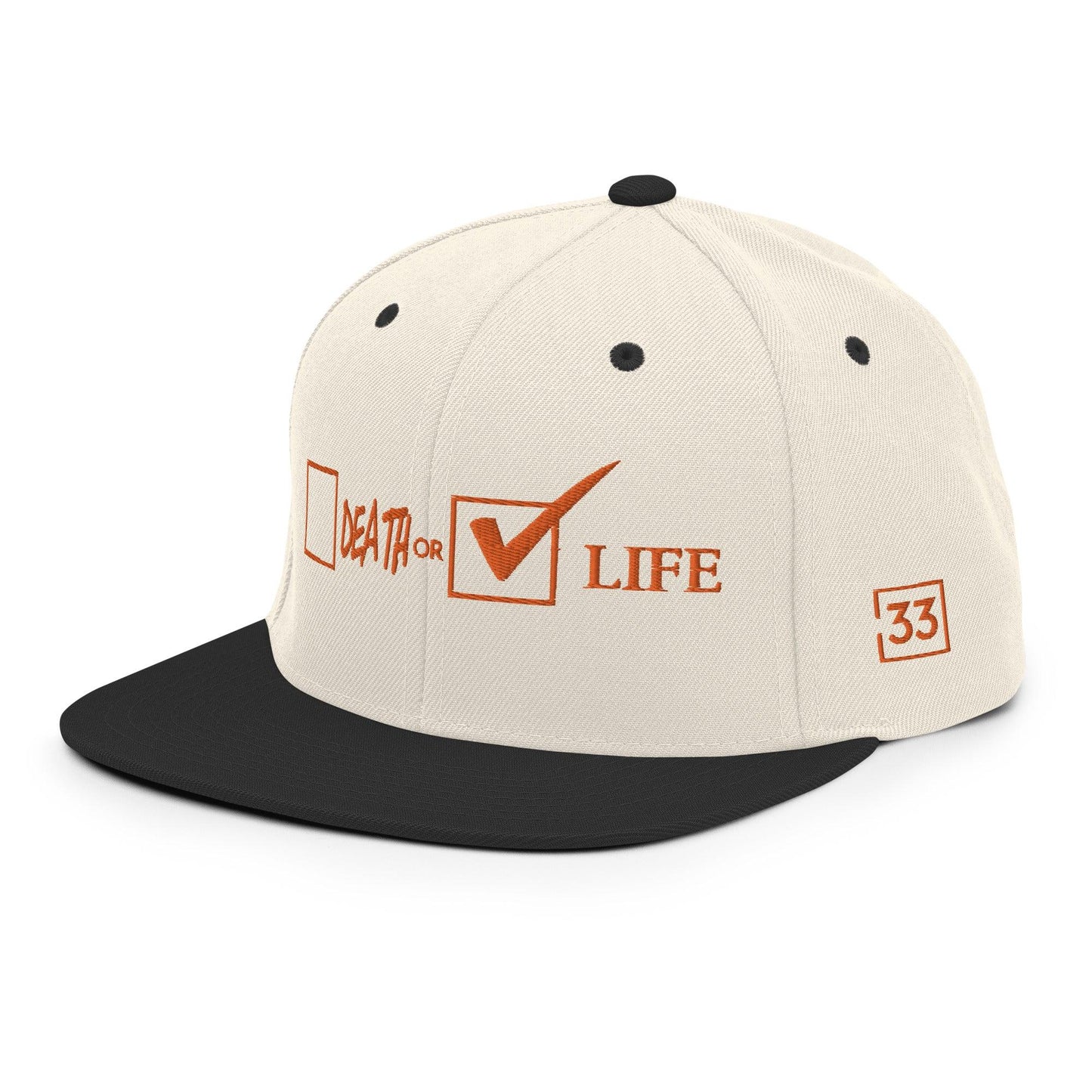 CHOOSE LIFE.Snapback Hat - Da G.A.T.E 33