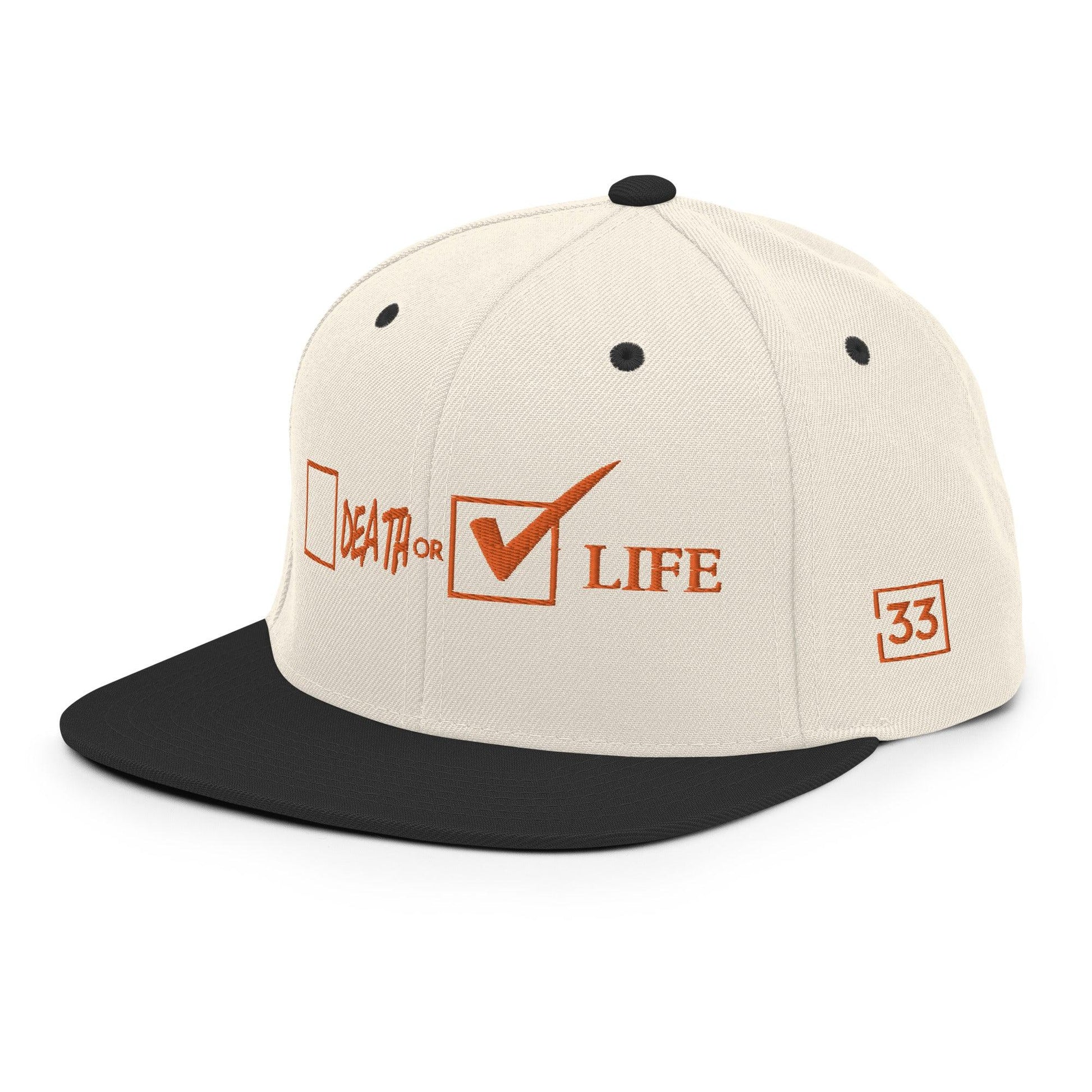 CHOOSE LIFE.Snapback Hat - Da G.A.T.E 33