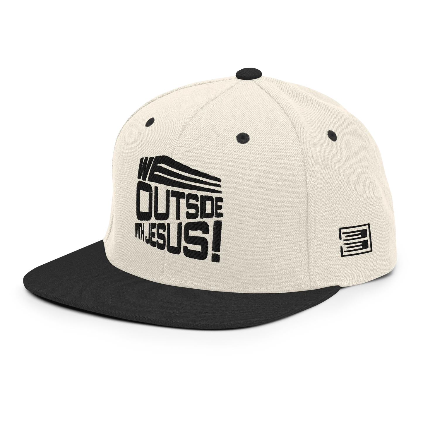 WE OUTSIDE-W-JESUS Snapback Hat - Da G.A.T.E 33