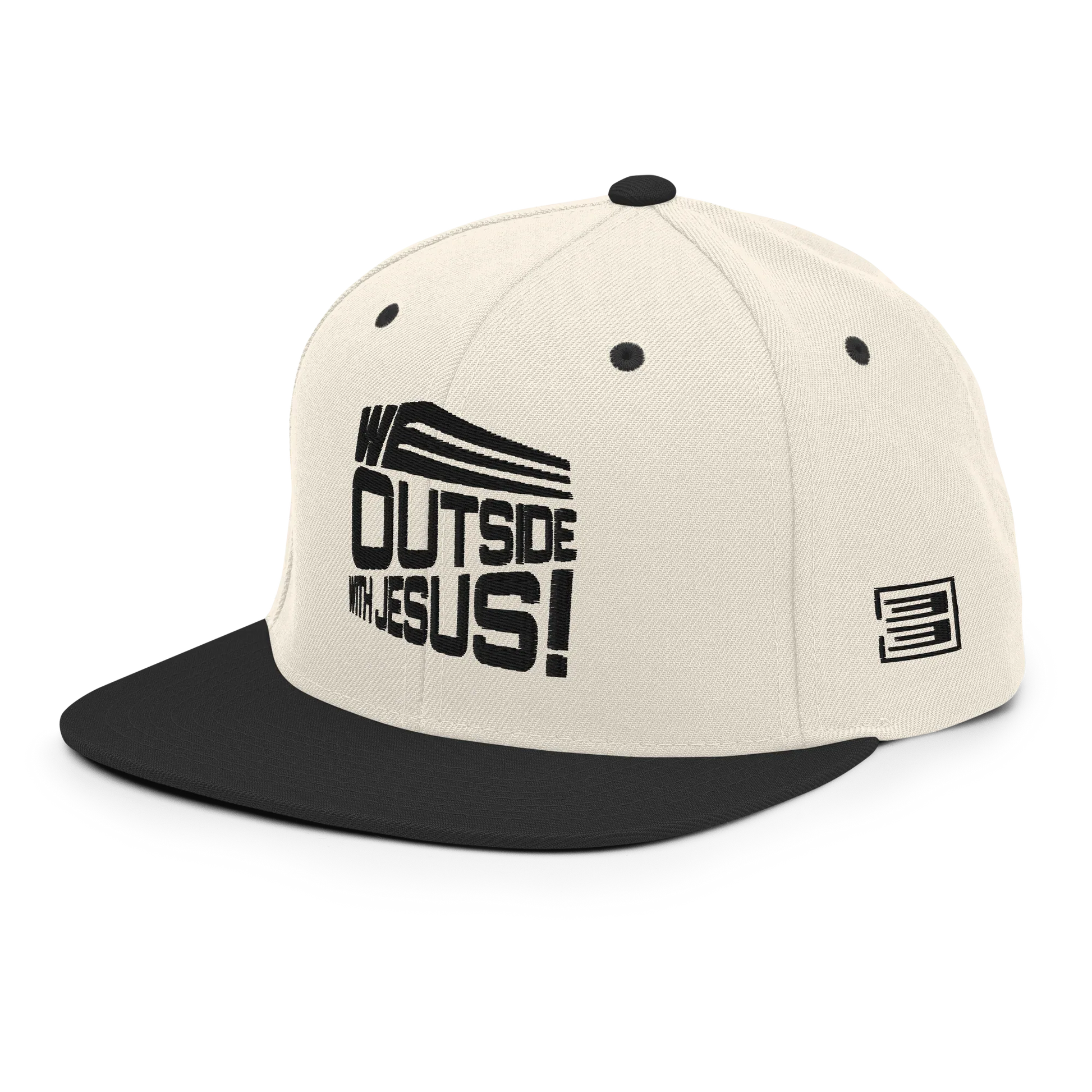 WE OUTSIDE-W-JESUS Snapback Hat - Da G.A.T.E 33