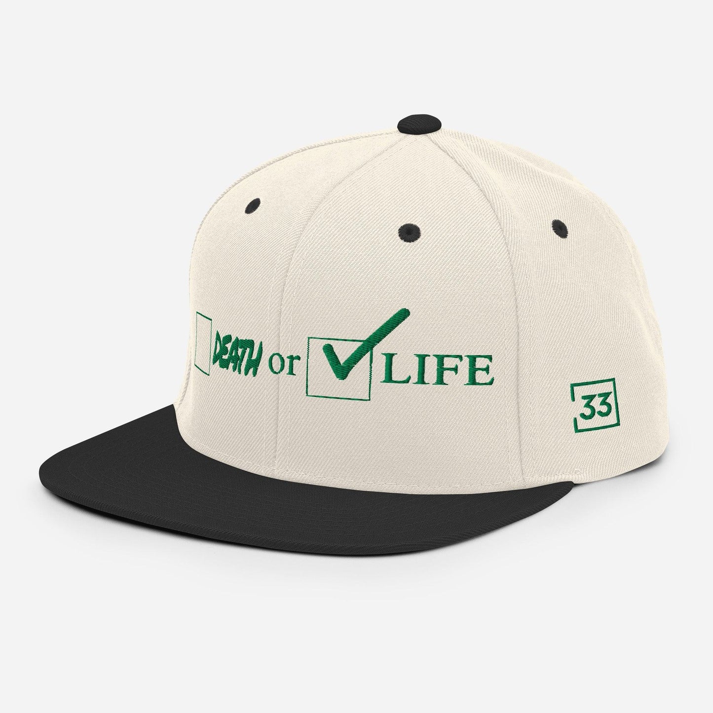 CHOSSE LIFE Snapback Hat - Da G.A.T.E 33