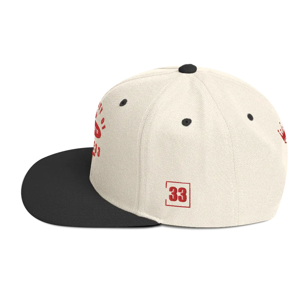 Gate33 Pro Snapback Hat - Da G.A.T.E 33