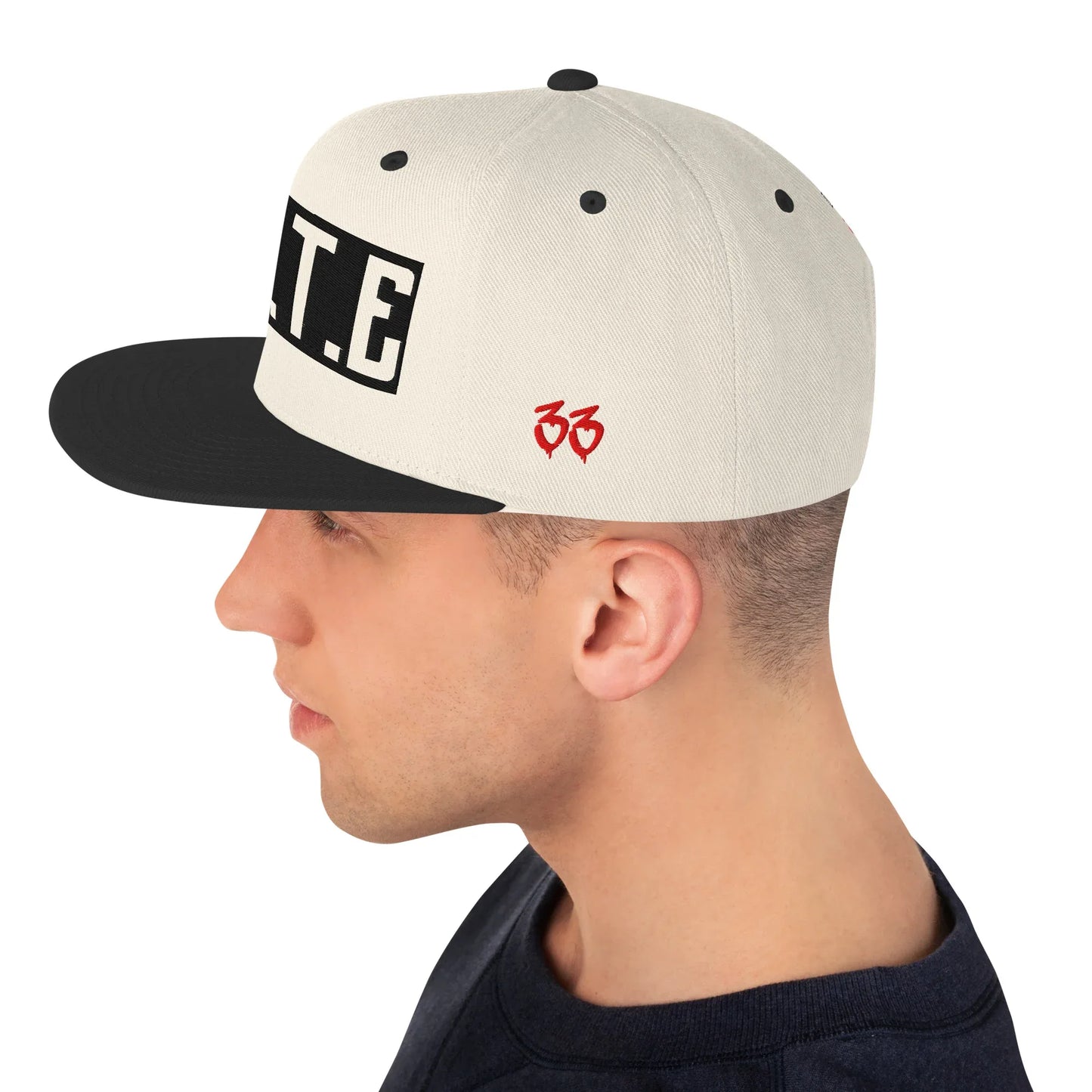 DA GATE 33 Snapback Hat - Da G.A.T.E 33