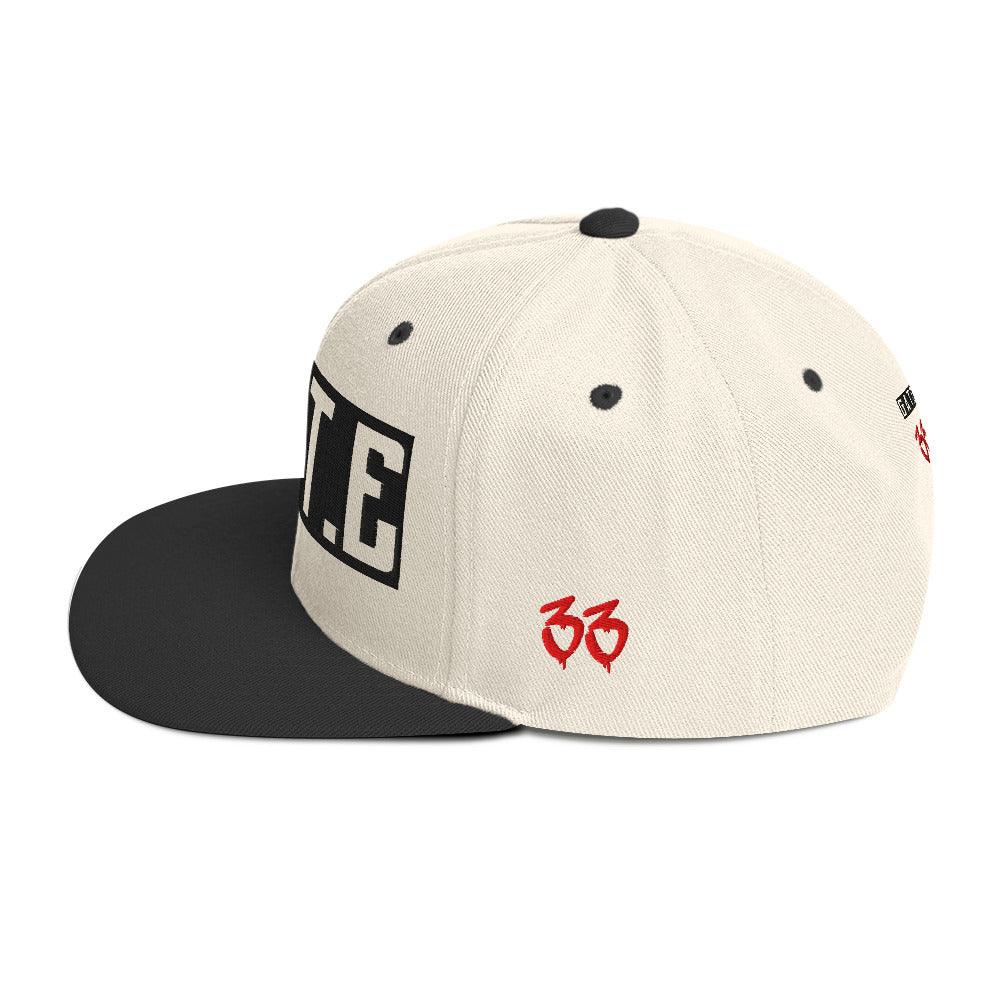DA GATE 33 Snapback Hat - Da G.A.T.E 33