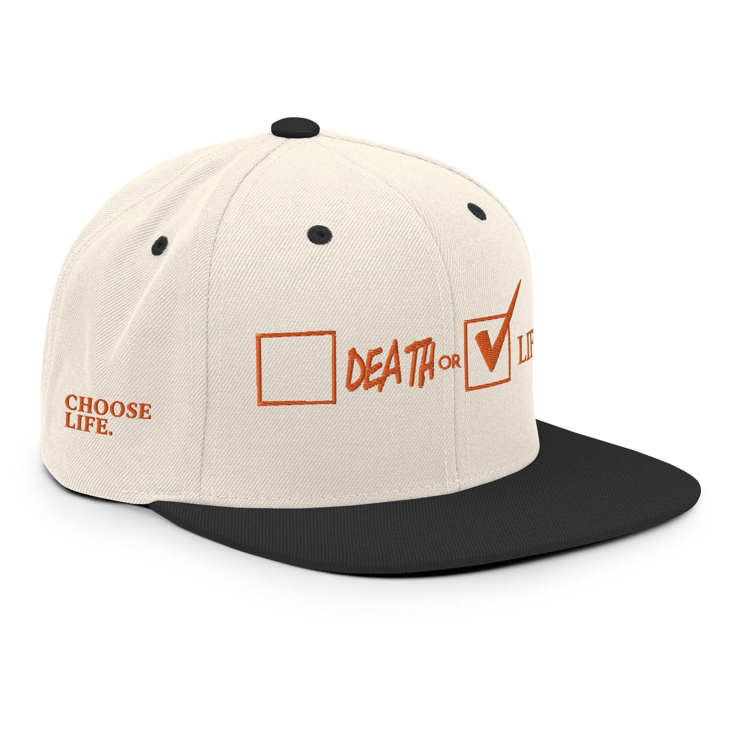 CHOOSE LIFE.Snapback Hat - Da G.A.T.E 33